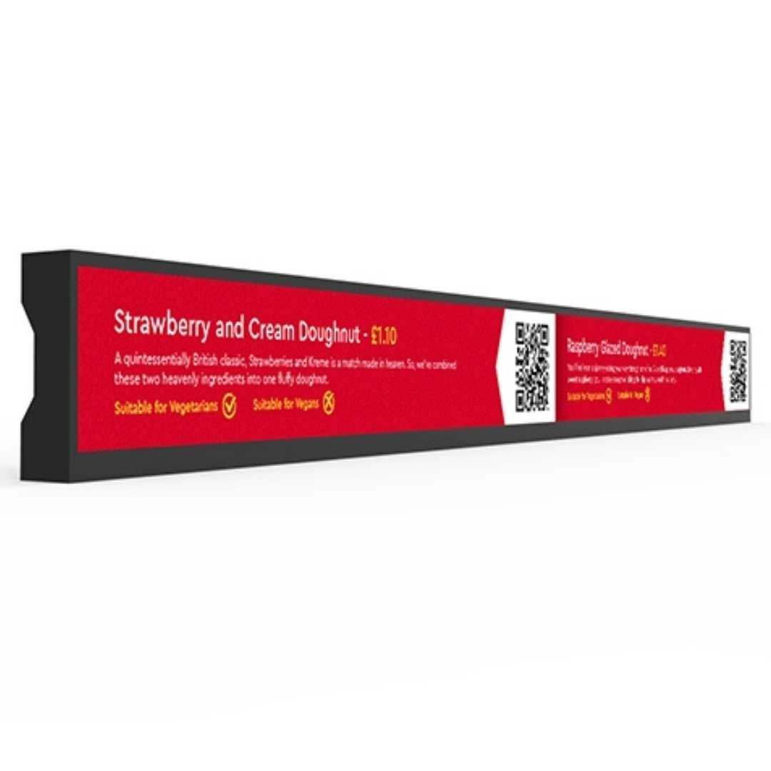 23" LCD Shelf Edge Display