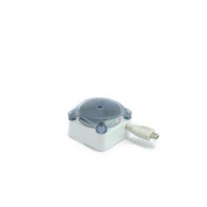 An alarmed retractor with mirco usb.