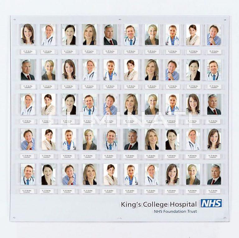 Healthcare Information Display Boards Luminati