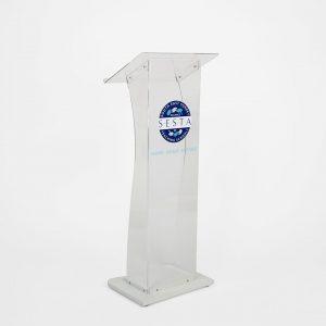 Clear Acrylic Lectern | From £222.10 | Luminati