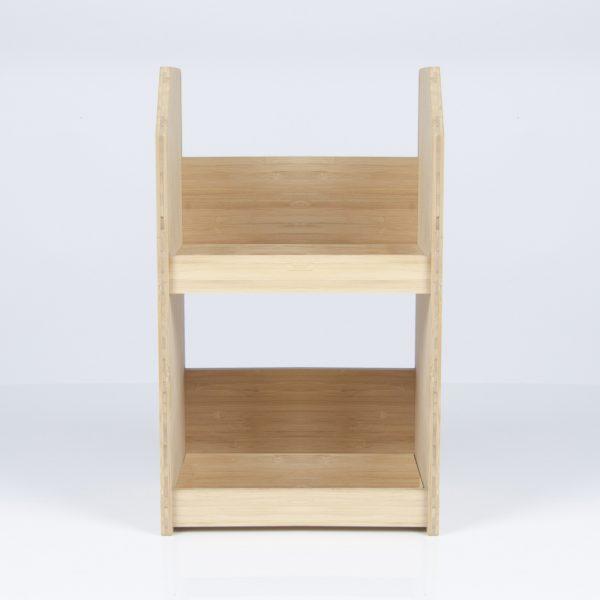 Wooden Retail Display Stand | Wood Shelves For Retail | Luminati