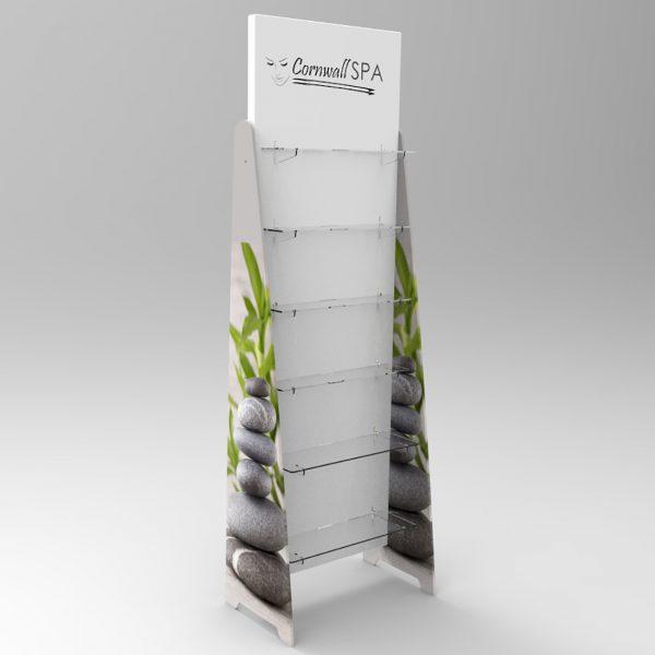 Freestanding Retail Shelving Unit Bespoke Luminati