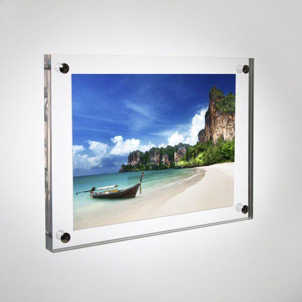 Wall Mounted Acrylic Picture Photo Frames, Poster Kits | Luminati