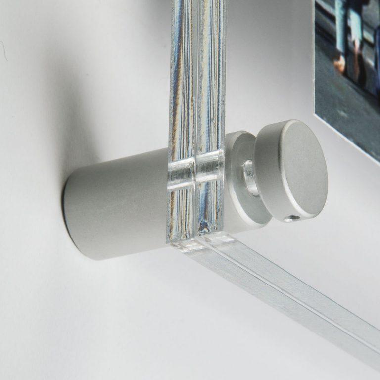 Acrylic Photo Frame Wall Mounted Acrylic Frame Luminati