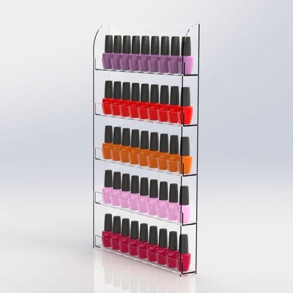 Wall Nail Polish Display Shelf Luminati