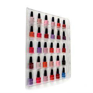 Wall Mounted Nail Polish Display
