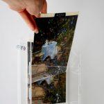 Acrylic Card Display Rack | Wall Mounted | Up to 7 Pockets