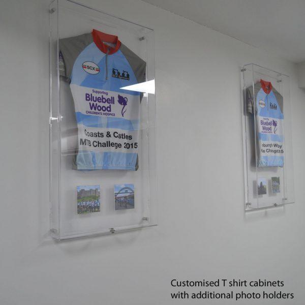 TShirt Frame Display Case Wall Mounted Acrylic