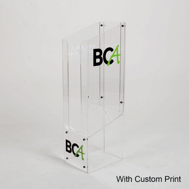 Acrylic Magazine & Newspaper Dump Bin A4, A5, Tabloid