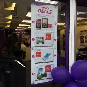Window Display Pockets