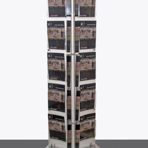 Brochure Carousel Stand | Rotating POS | Luminati