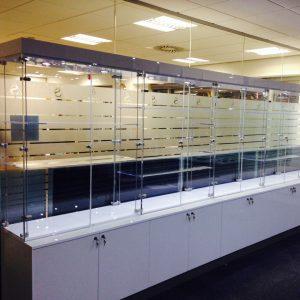 Large Bespoke Display Cabinets