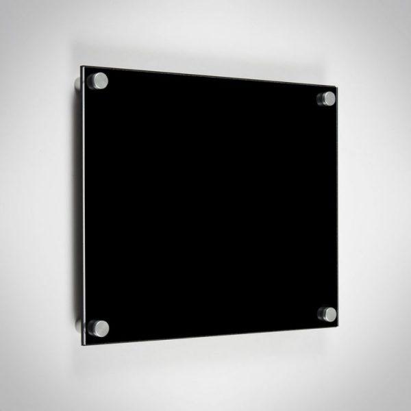 Black Picture or Poster Frame Wall Mounted Acrylic Frame