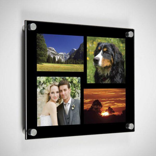 Black Picture or Poster Frame Wall Mounted Acrylic Frame