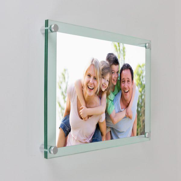 Glass Effect Photo Frame Glass Photo Frame Luminati