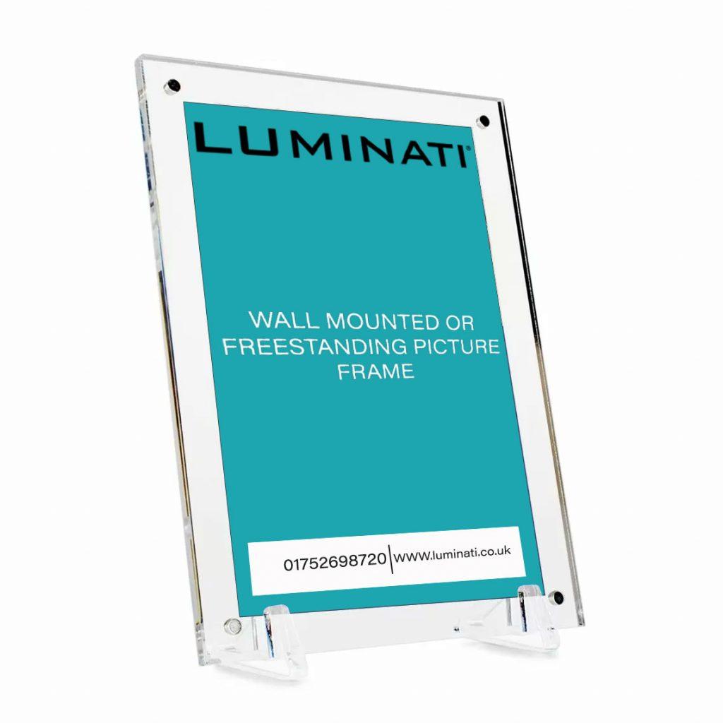 Freestanding Photo Frames Acrylic Frames Luminati