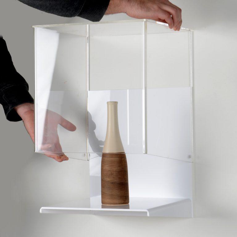 Wall Mounted Display Case Acrylic Display Case