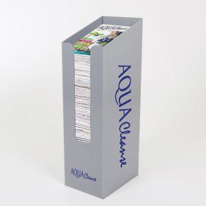 Heavy Duty Newspaper Dump Bin in Metal