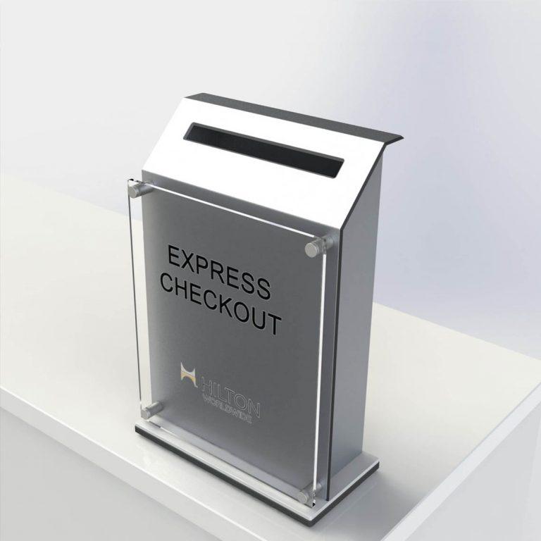 Express Checkout Hotel Key Drop Box | Key Drop | Luminati