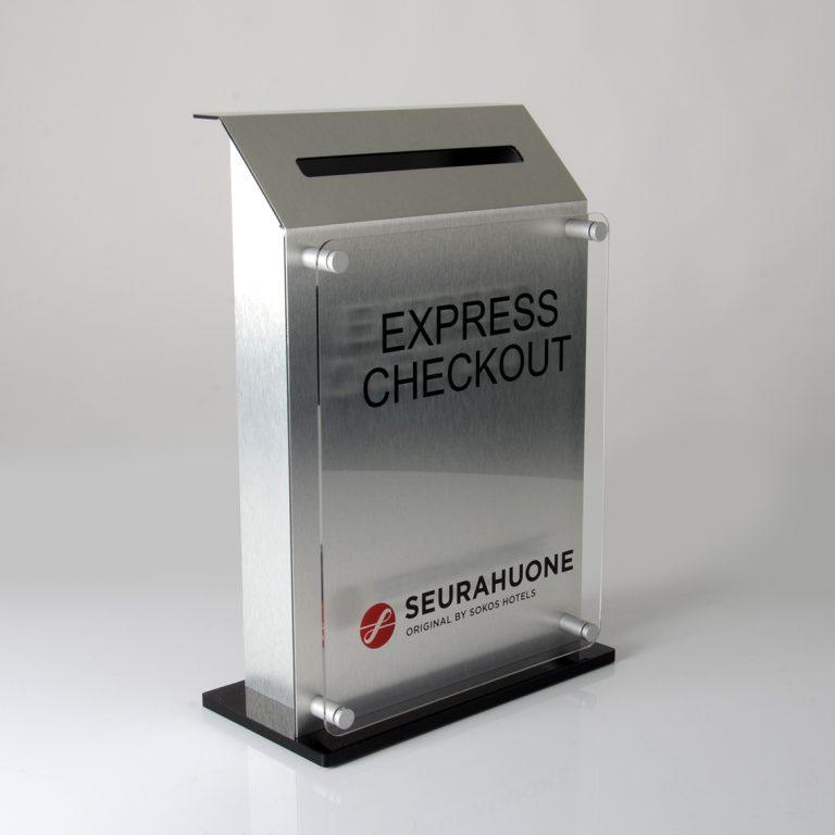Hotel Express Checkout Key Drop Box Luminati