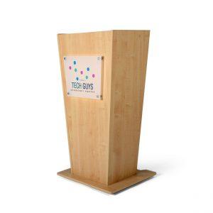 Tapered Wooden Lectern