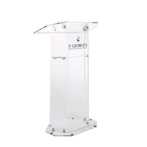 UK Luminati New Blue Book Stand Jubilee Lectern Coloured Acrylic Lectern Book Stand Pulpit 