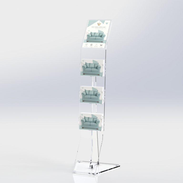 Silent Salesman Product Specification Card Holders Luminati