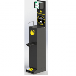 Foot Operated Sanitiser Dispenser Station