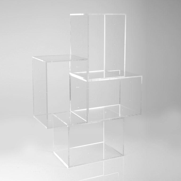 Stacking Retail Display Cubes Luminati