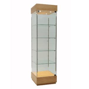 Slimline Frameless Retail Display Cabinets