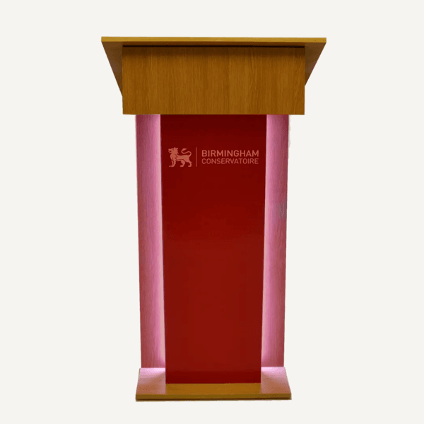 Illuminated Lectern | Wood & Acrylic | Luminati