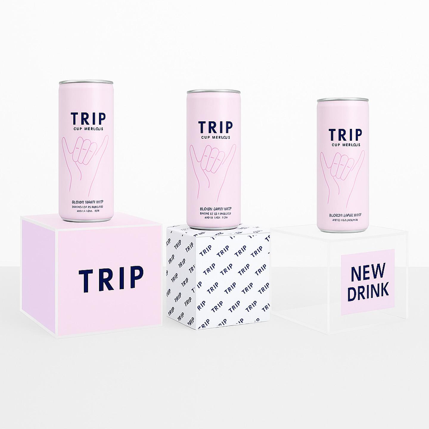 Custom branded countertop plinths used for premium product display, featuring minimalist logos and a modern retail design — ideal for showcasing accessories and enhancing in-store visual merchandising.
