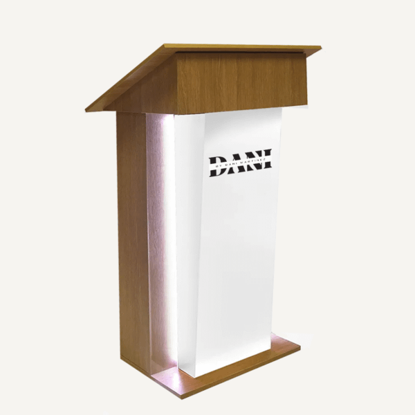 Illuminated Lectern | Wood & Acrylic | Luminati