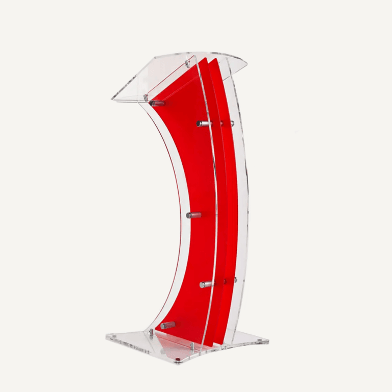 Coloured Acrylic Lectern | Luminati