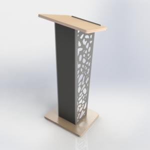 Modern Lectern | Metal & Wood | Luminati