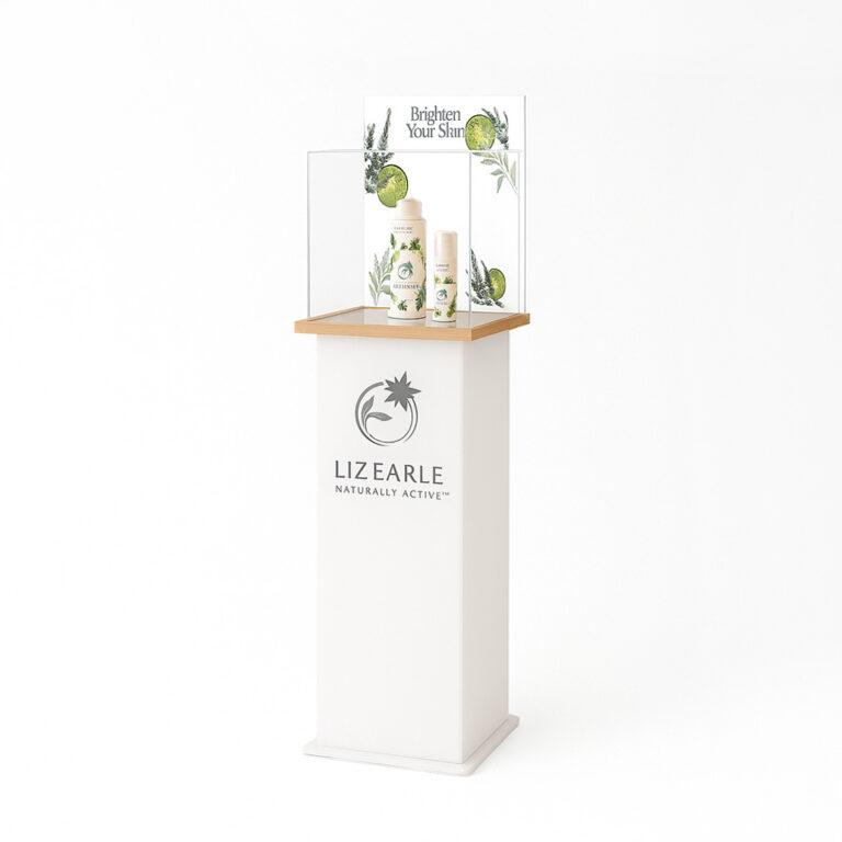 Secure Lockable Display Plinths | LED & Custom Branding | UK Made
