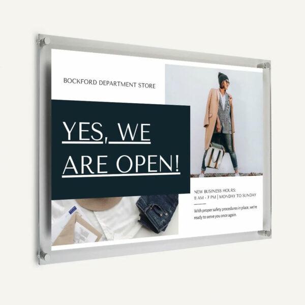 Perspex Picture Frames Made to Measure Custom Acrylic Frames