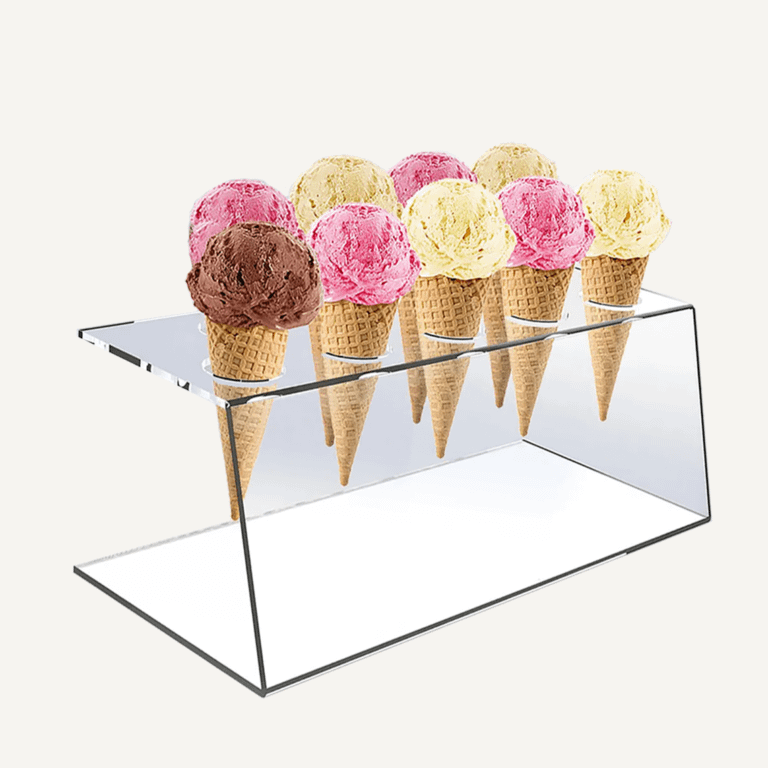 Ice Cream Cone Holder | Acrylic Cone Holder | Luminati