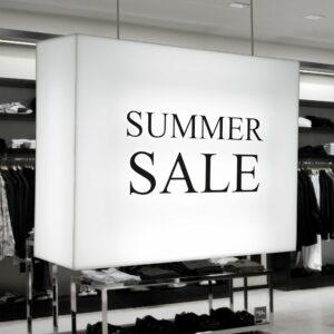 Hanging Illuminated Display Lightbox Cube