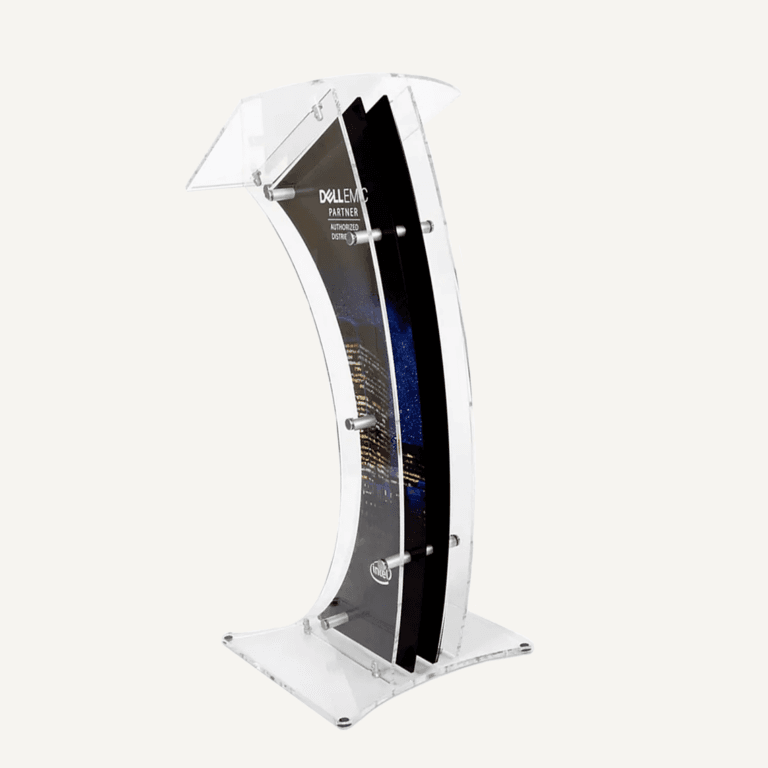 Printed Lectern Printed Acrylic Lectern