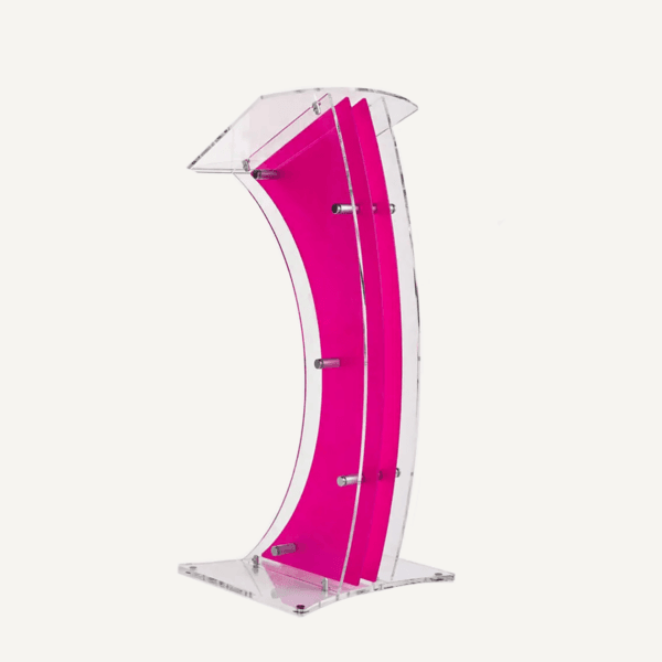 Coloured Acrylic Lectern | Luminati