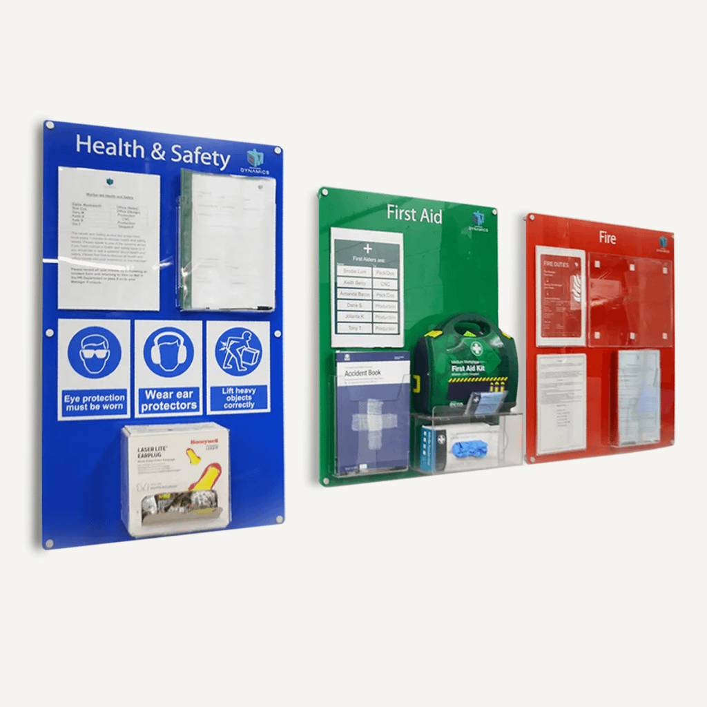 Health and Safety Boards | Custom Information Boards | Luminati