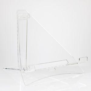 Flatpack Adjustable Angled Clear Laptop Stand