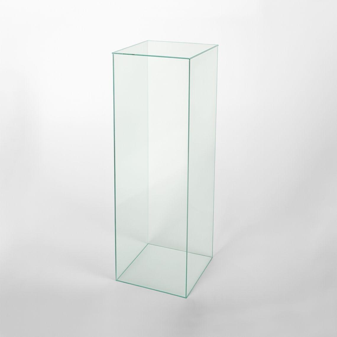 Glass Effect Acrylic Display Plinth.