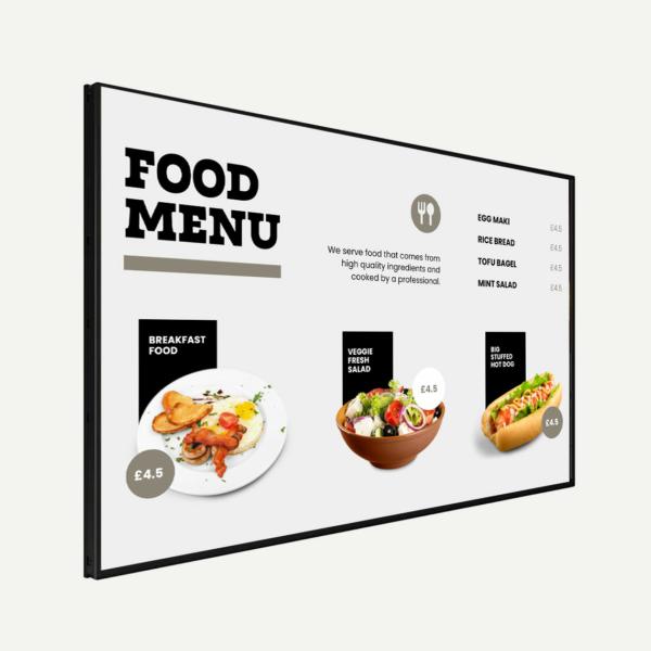 Digital Menu Board | Restaurants & Bars Digital Signage | Luminati