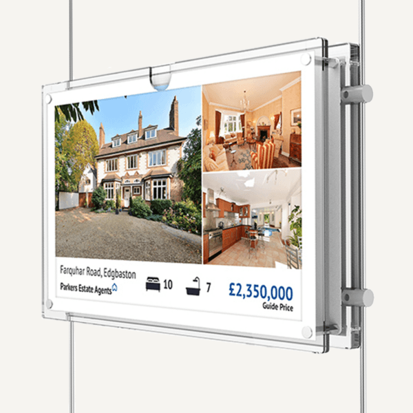 Estate Agent Window Display Estate Agent Displays Luminati