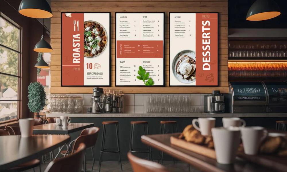 How to Create Menus for your Restaurant’s Menu Screens | Luminati