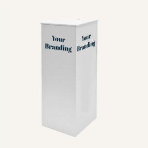 Wooden Flat Pack Plinth Pedestal
