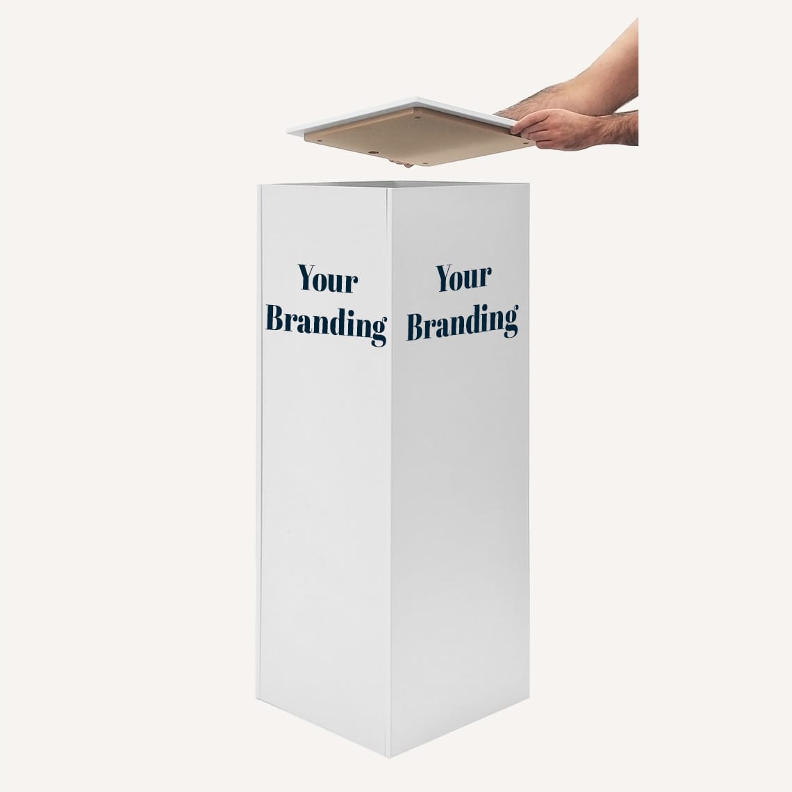 Wooden Flat Pack Plinth Pedestal