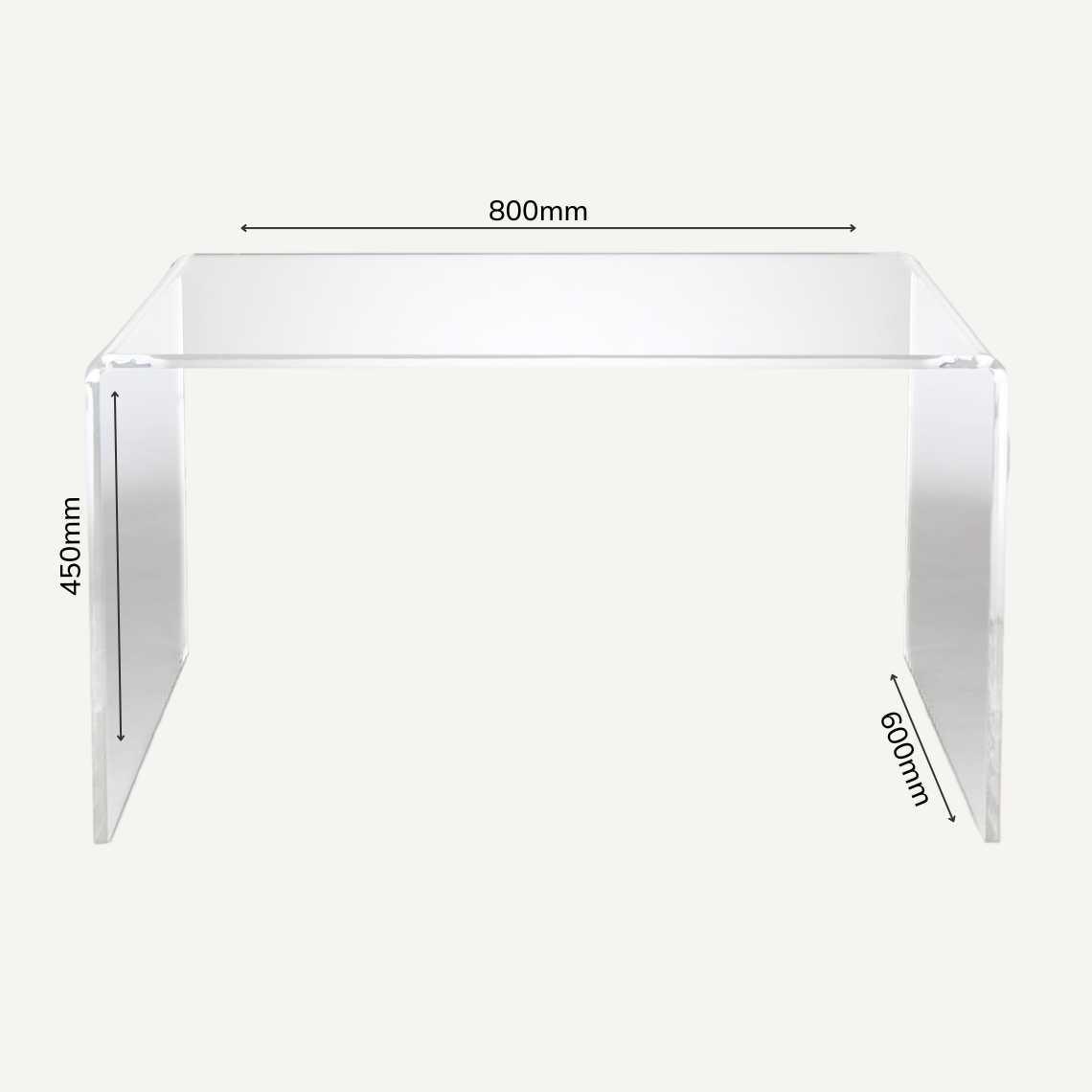 Lucite table discount